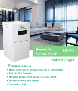 Batterie Lithium-ion LifePO4, 5kw, <span class=keywords><strong>7kw</strong></span>, 10kw, 48V, 100ah, usage domestique, Rechargeable, pour panneaux photovoltaïques, énergie solaire - Product Image 4