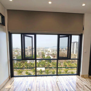 Largement appareil pas cher ouragan Impact étanche à la pluie résistant aux intempéries salon ménage Patio chambre <span class=keywords><strong>porte</strong></span> coulissante - Product Image 6