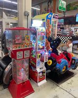 Minimáquina de garra de juguete para parque de atracciones, máquina de Arcade que funciona con monedas, venta al por mayor de fábrica