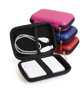 Factory Wholesale 3.0 SSD Hard Drive Case Pouch, Portable EVA 3.5 External Hard Disk/Drive Case Cover