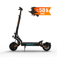 Scooter électrique tout-terrain KuKirin G2 Master, super performance, double moteur, autonomie de 2000W et 70Km, batterie de 52V et 20Ah