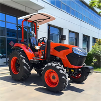 Mini tracteurs agricoles chinois 30HP 40 HP 50 HP, petit tracteur agricole 4x4, machines agricoles compactes
