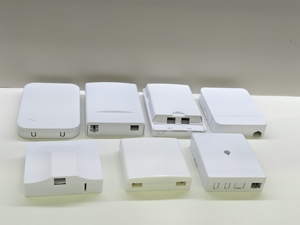 Oferta Especial: Placa de Fibra Óptica ABS de Doble Puerto con Sistema Push-Tab - Placa de Pared Empotrada con Carcasa Moldeada por Inyección para FTTH - Product Image 6
