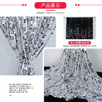 Rideau de fond en tissu à sequins en promotion pour plafond de scène de mariage, fête d'anniversaire, salle de banquet, drapé de couverture, décoration de mariage