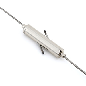 Pince à câble en aluminium réglable 2 voies OEM pour systèmes de suspension de luminaires et présentoirs suspendus au plafond - Product Image 4