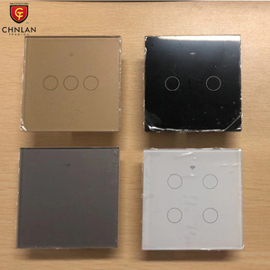 Tuya/cuộc sống thông minh <span class=keywords><strong>wifi</strong></span> thông minh chuyển đổi ánh sáng 16A EU/UK kính tiêu chuẩn cảm ứng điều khiển từ xa đơn cực Bảng điều chỉnh tường thiết bị chuyển mạch - Product Image 5