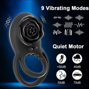 Anillo de Ejercicio Kegel de Silicona Recargable por USB Enovart de 10 Modos, Masajeador Pélvico con Control Remoto Inalámbrico para la Salud de la Próstata Masculina - Product Image 5