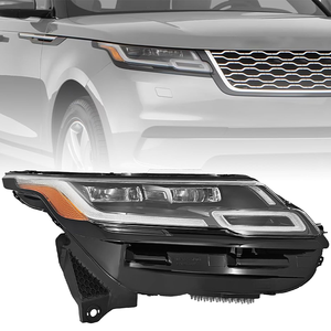 Conjunto de Faros LED para Land Rover Range Rover <span class=keywords><strong>Velar</strong></span> con Módulo, Lado del Conductor, 2018-2019, 2.0L 3.0L, Repuesto de Faros - Product Image 1