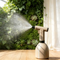 Pulvérisateur électrique pour plantes avec batterie au lithium remplaçable, buse réglable, bouteille d'arrosage pour le nettoyage du jardin