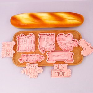 Fête des mères série 3D dessin animé j'aime <span class=keywords><strong>maman</strong></span> <span class=keywords><strong>Biscuit</strong></span> moule en plastique bricolage argile Animation imprimé emporte-pièces pour produits <span class=keywords><strong>de</strong></span> boulangerie - Product Image 4