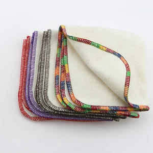 ผ้าเช็ดทำความสะอาดเส้นใยไผ่สำหรับเด็กสีธรรมชาติพิมพ์แบบกำหนดเอง - Product Image 2
