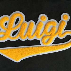 Parches personalizados de chenilla Parche bordado de toalla de alta calidad para ropa - Product Image 1