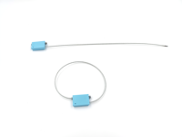 JHC017 Abrazaderas de Cable de Un Solo Uso para Transporte, Longitud del Cable 30cm, Color Personalizable, Sello de Cable Gripple