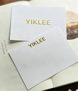 Logo personalizzato Design lamina d'oro goffratura carte di carta regalo di ringraziamento biglietti <span class=keywords><strong>da</strong></span> visita di carta - Product Image 2