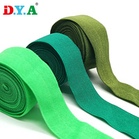 Stock ruban élastique multicolore pour couture extensible 3/4 5/8 pouces bande élastique repliable pour le bricolage bandeau de cheveux