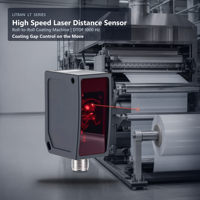 Capteur de déplacement laser rouleau-à-roule DT35 DTOF 1000Hz 10m IP65 pour le contrôle de l'écart de revêtement en mouvement – Vente directe fabricant