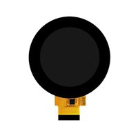 AMELIN Layar LCD TFT Melingkar 2.1 Inci Lampu Latar LED Driver ST7701S IPS Tampilan Penuh Resolusi 480X480 Antarmuka SPI Tinggi