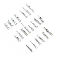 Marque Originale 290 Pièces Bornes de Câblage Automobile Tailles 1/1.5/1.8/2.2/2.8/3.5mm - Broches de Sertissage Mâles Non Isolées pour Démontage de Prises Électriques Automobiles