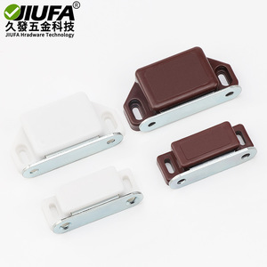 ตัวล็อคประตูแม่เหล็ก Jiufa สแตนเลส ดีไซน์เรียบง่ายทันสมัย สำหรับตู้เก็บของ - Product Image 1