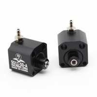 Cylindre à piston latéral miniature en aluminium à simple action SO11-5D-A pour banc d'essai de faisceaux de câbles