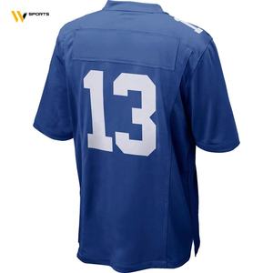 Jersey de Fútbol Americano Personalizado Sublimado para Hombre, Talla XL Plus, Uniformes Deportivos para Adultos, Transpirable, de Secado Rápido, con Número y Patrón - Product Image 3