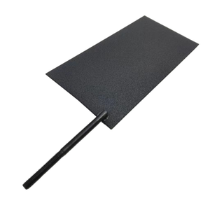 Plaque d'anode en titane plaqué <span class=keywords><strong>platine</strong></span> pour électrolyse, placage au chrome dur, placage à l'or, avec forme personnalisée - Product Image 3
