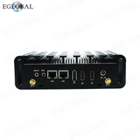 Mini PC Industrial OEM Intel Pentium 6405U Nuevo Sin Ventilador 12V HD DP Doble LAN WIFI Hardware y Software de Computadora DDR4