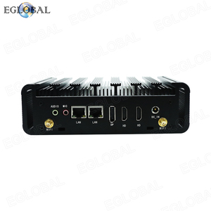 Oem công nghiệp mới không quạt Mini PC 12V 4GB-64GB DDR4 Intel pentium 6405u Wifi phần mềm phần cứng máy tính - Product Image 2