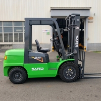Fabricant professionnel chinois de chariots électriques contrepoids de 2 tonnes, 3 tonnes, 3,5 tonnes, chariot élévateur portable électrique 4x4 pour entrepôt