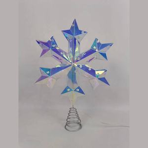 ฟิล์ม PET สีใส ขนาด 11-13 นิ้ว สำหรับตกแต่งยอดต้นคริสต์มาส พร้อมไฟ LED ส่องสว่าง สำหรับตกแต่งบ้านและงานปาร์ตี้ - Product Image 6