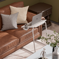 Benjia — table d'ordinateur portable pliante, support pour ordinateur, avec 6 hauteur et 3 angles