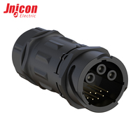 Connecteur d'alimentation circulaire étanche haute intensité 150A 600V M40 pour systèmes de stockage d'énergie et équipements électriques industriels