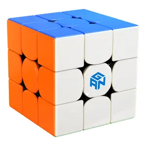 GAN Magic Cube Three Order Colorido Magic Cube 356RS Jogo profissional Decompression Brinquedos educativos para crianças