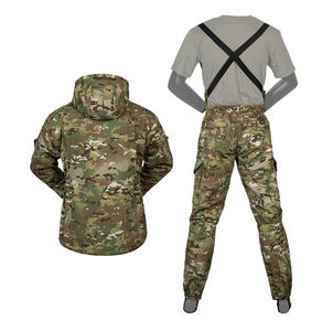 Combinaison GORKA en polaire camouflage DFG01 pour l'extérieur, hiver, chaude, épaisse, résistante, imperméable, pour homme, personnalisable et en stock. - Product Image 5