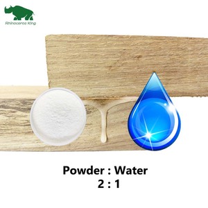 Poudre adhésive pour bois, imperméable, à pressage à froid et à chaud, faible teneur en formaldéhyde, pour le laminage de panneaux MDF, de panneaux de particules et de placages - Product Image 2