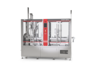 Shanghai Fabrication Azote Automatique Double Voies Café En Poudre Lait En Poudre Nespresso K-cups Remplissage Machine De Scellage
