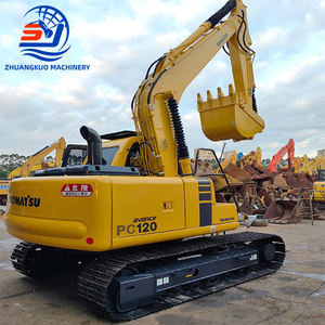 รถขุดมือสองราคาถูกสำหรับส่งออก โคมัตสึ PC120 PC120-6 PC120-8 รถขุดไฮดรอลิกแบบตีนตะขาบ พร้อม EPA และ CE - Product Image 2