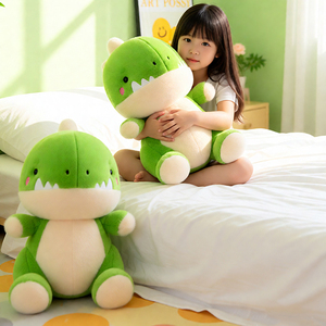 Peluche di Dinosauro Verde Carino - Morbido e Adorabile per Bambini - Product Image 5