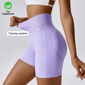 Yoga Seamless Tight Leggings Sport Fitness Gym Short Sets Custom Clothing For Women Active Wear Workout Clothes Lady Sportswear