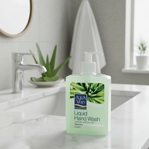 Savon liquide pour les mains à l'aloe vera Aquavera 500 ml avec SLS, certifié ISO/GMP, à base d'eau, pour adultes - Product Image 3