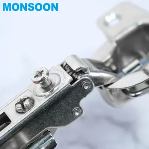 MONSOON 핫 세일 숨겨진 3D 유압 봄 부드러운 폐쇄 부엌 캐비닛 경첩 가구 하드웨어