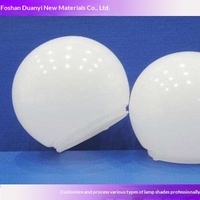Diffuseur semi-circulaire transparent en polycarbonate PC, plaque granulaire, abat-jour, qualité industrielle, usage général, pour l'exportation