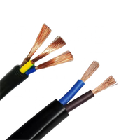 Harga Grosir Kabel Listrik H05VV-F 2-core 3-core 4-core 1.5mm2.5mm4.0mm6.0mm Berlapis PVC untuk LED dan Instalasi Rumah