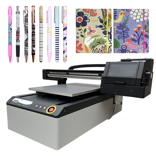 UV Digital Flatbed Printer Multifunctional Digital Inkjet Printers Uv6090 Printer for Pen Bottle Phone Case Crystal Label
