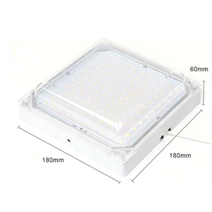 Lampada LED Quadrata Impermeabile 20W 25W 30W per Celle Frigorifere, Illuminazione per Ambienti Umidi, Produzione Cinese - Product Image 5