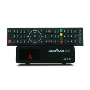 Caixa receptor de TV via satélite inteligente ZGEMMA H11S - Sistema operacional Enigma2 Linux One DVB-S2X, sintonizador e PIP, produto em oferta