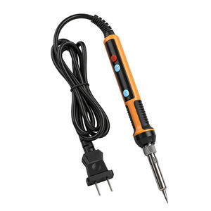 Fer à souder à température réglable 60W avec embouts interchangeables, chauffe rapide pour la réparation électronique et les projets de soudage DIY - Product Image 1