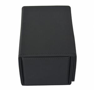 Boîte de rangement pour plus de 180 cartes avec plateau à dés amovible, porte-cartes en cuir PU avec fermeture magnétique puissante pour cartes de jeu, étui magnétique pour jeu de cartes - Product Image 3