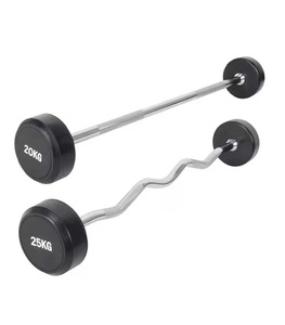Wholesale Factory Supplied Solid Curl/Straight Barbell Set Powerlifting <strong>Bar</strong> Free <strong>Weights</strong> <strong>for</strong> Weightlifting/<strong>Curling</strong> - Product Image 2
