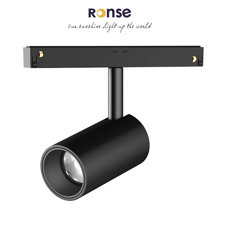 Produttore di RONSE Led magnetico 48v negozio di illuminazione a binario Spot-it commerciale tracce faretti 7w 15w 25w Led magnetico pista di luce